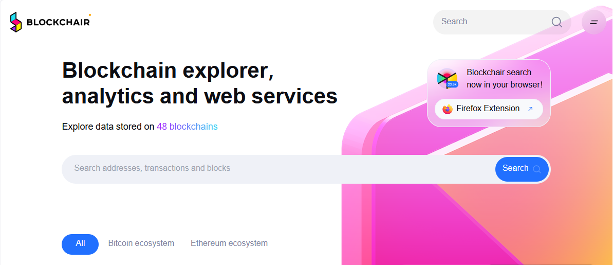 Blockchair | Blockchain on the Dark Web